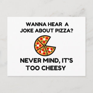 Pizza Joke Briefkaart