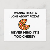 Pizza Joke Briefkaart (Voorkant)