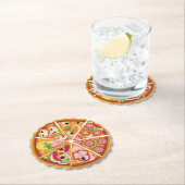 Pizza Kartonnen Onderzetters (Insitu)