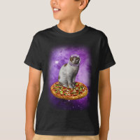 Pizza kat in de ruimte - australisch kosmisch ontw