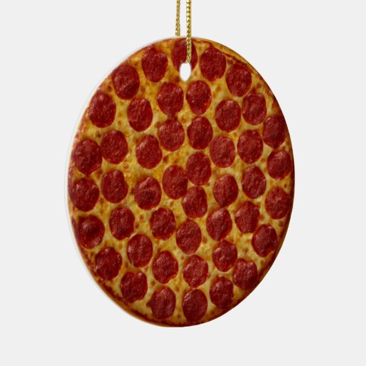 Pizza Keramisch Ornament (Rechts)