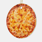 Pizza Keramisch Ornament (Links)