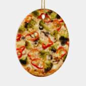Pizza Keramisch Ornament (Rechts)