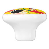 Pizza Keramische Knop (Zijkant)