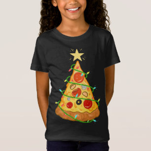 Pizza Kerstboom Pizza Lover Gift T-shirt