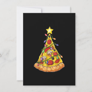 Pizza kerstboomlampjes met Mannen Kaart