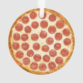 Pizza kerstversiering ornament (achterkant)