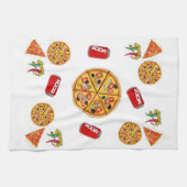 Pizza Keuken Handdoek (Horizontaal)