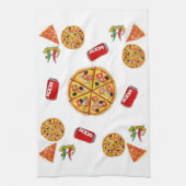Pizza Keuken Handdoek (Verticaal)