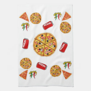 Pizza Keuken Handdoek