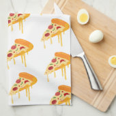 Pizza keukenhanddoek (Quarter Fold)