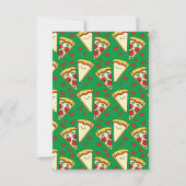 Pizza Kinder Classroom Valentijnen Kaarten (Achterkant)