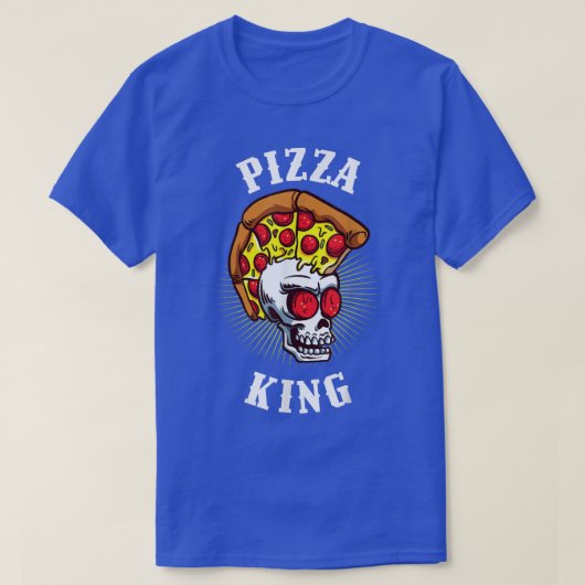 Pizza King 20363884 T-shirt (Design voorkant)