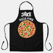 PIZZA KING CUSTOM GEPERSONALISEERDE keuken Schort (Voorkant)