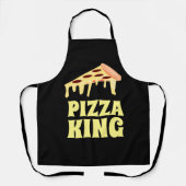 PIZZA KING DAD KITCHEN APRON SCHORT (Voorkant)