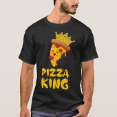 Pizza King Funny Gift for Pizza Lover Essential T- T-shirt (Voorkant)