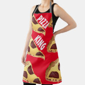 PIZZA KING MANNEN KITCHEN APRON SCHORT (Insitu)