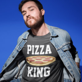 PIZZA KING MANNEN T-SHIRTS T - SHIRTS