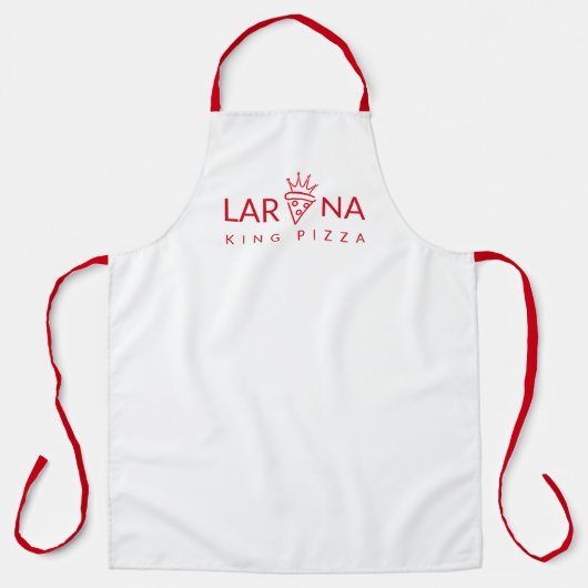 Pizza King Schort - Regel de keuken in stijl (Voorkant)
