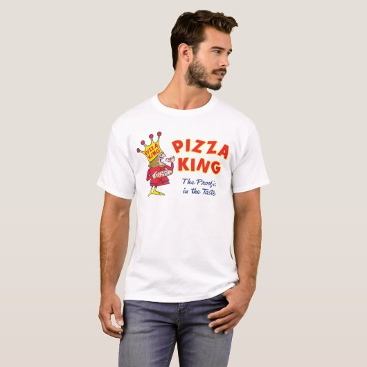 PIZZA KING T-SHIRT (Voorkant volledig)