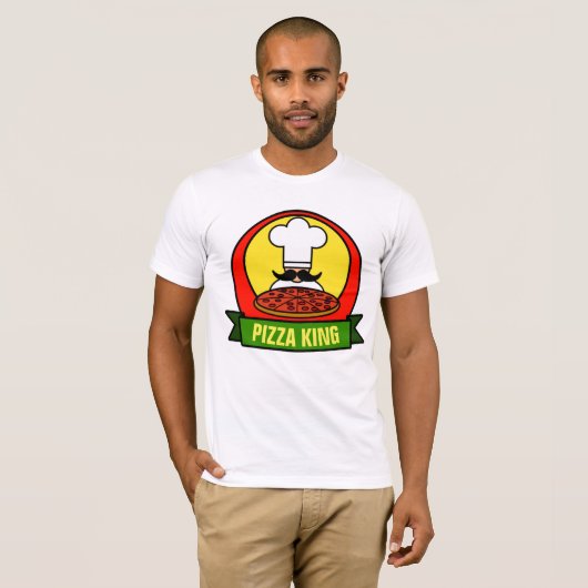 PIZZA KING T-SHIRTS (Voorkant volledig)