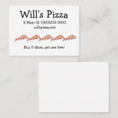"Pizza" klantenlogo's Visitekaartje (Voorkant / Achterkant)