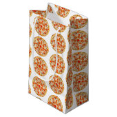 Pizza Klein Cadeauzakje (Voorkant Gekanteld)