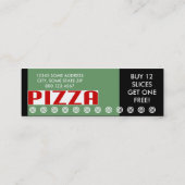 pizza (kleine chat) klantenkaartje (Achterkant)