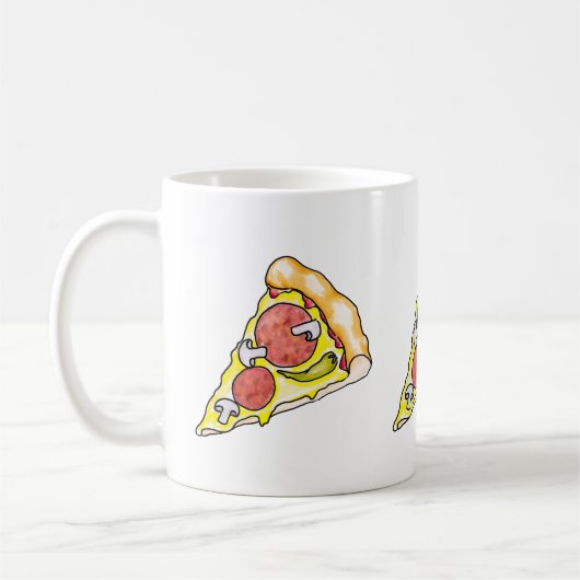 Pizza Koffiemok (Links)