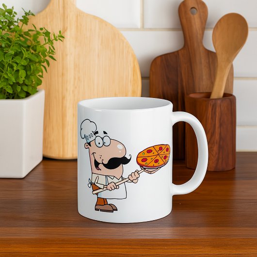 Pizza kok koffiemok