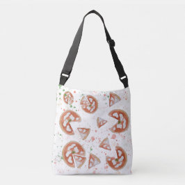 Pizza kruiszak crossbody tas
