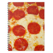 Pizza-laptop Notitieboek (Voorkant)