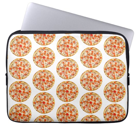 Pizza Laptop Sleeve (Voorkant)