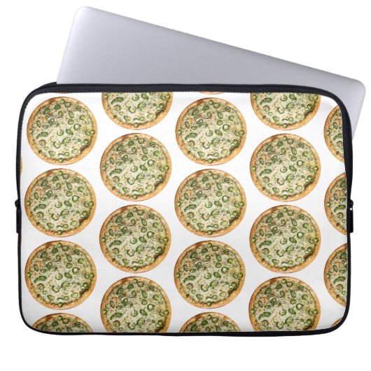 Pizza Laptop Sleeve (Voorkant)