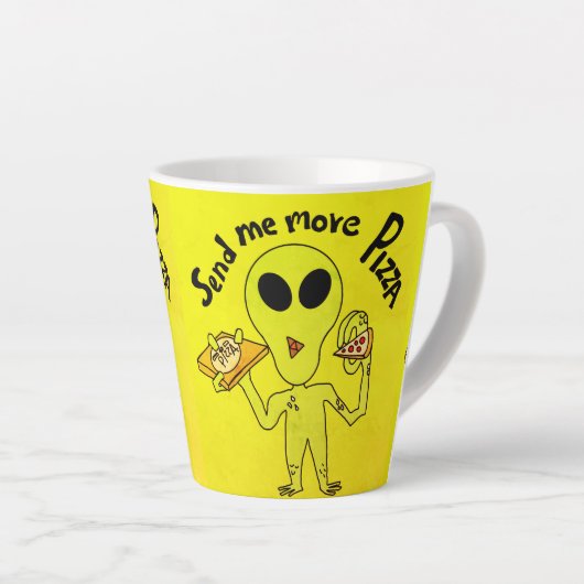 pizza latte mok (Rechterhoek)