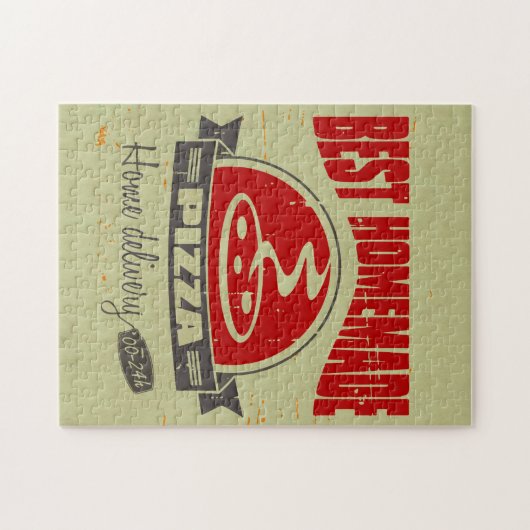 Pizza Legpuzzel (Horizontaal)