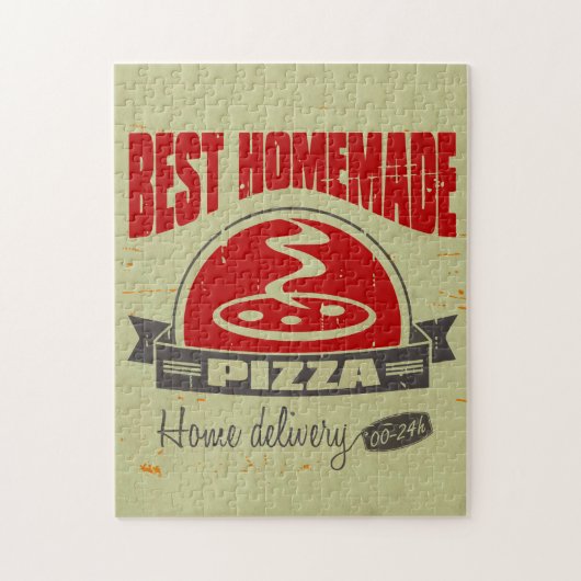 Pizza Legpuzzel (Verticaal)