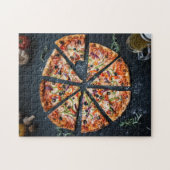 Pizza Legpuzzel (Horizontaal)