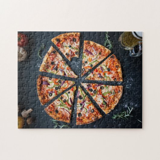 Pizza Legpuzzel (Horizontaal)