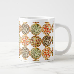 Pizza lekkernijen grote koffiekop