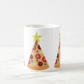 pizza lelijke kerstboom grappig koffiemok (Center)