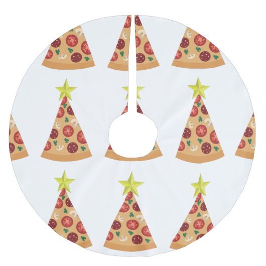 pizza lelijke kerstboom grappig rok (Voorkant)