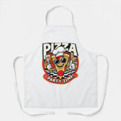 Pizza leuke tijden schort (Voorkant)