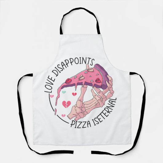 Pizza, liefdesziekten, Pizza is eeuwig Schort (Voorkant)