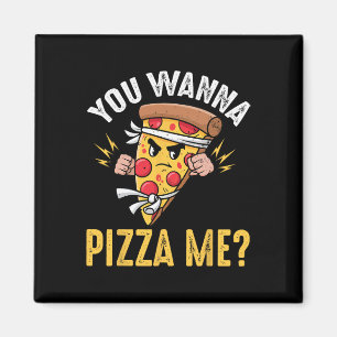 Pizza Liefhebber - Wil je een Pizza Me Ninja Karat Magneet