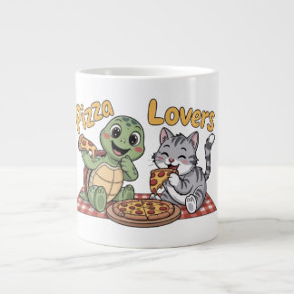 Pizza-liefhebbers Grote Koffiekop