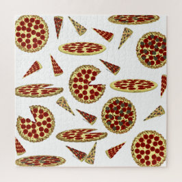 Pizza Liefhebbers Patroon Legpuzzel