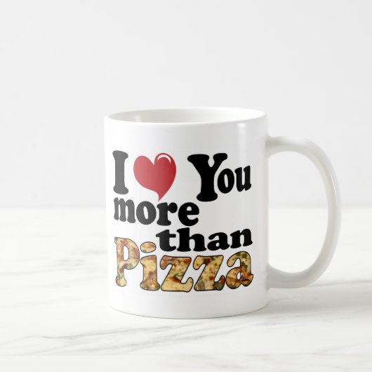 Pizza Love Koffiemok (Rechts)