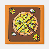 Pizza Love Magneet (Voorkant)