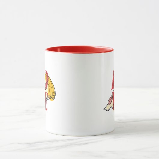 Pizza Love Mok (Midden)